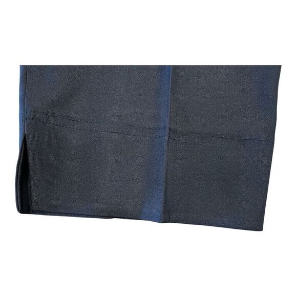 Lauren Vidal Women's Blue Dress Pants Size T4 Formal Flat Front - Picture 3 of 5